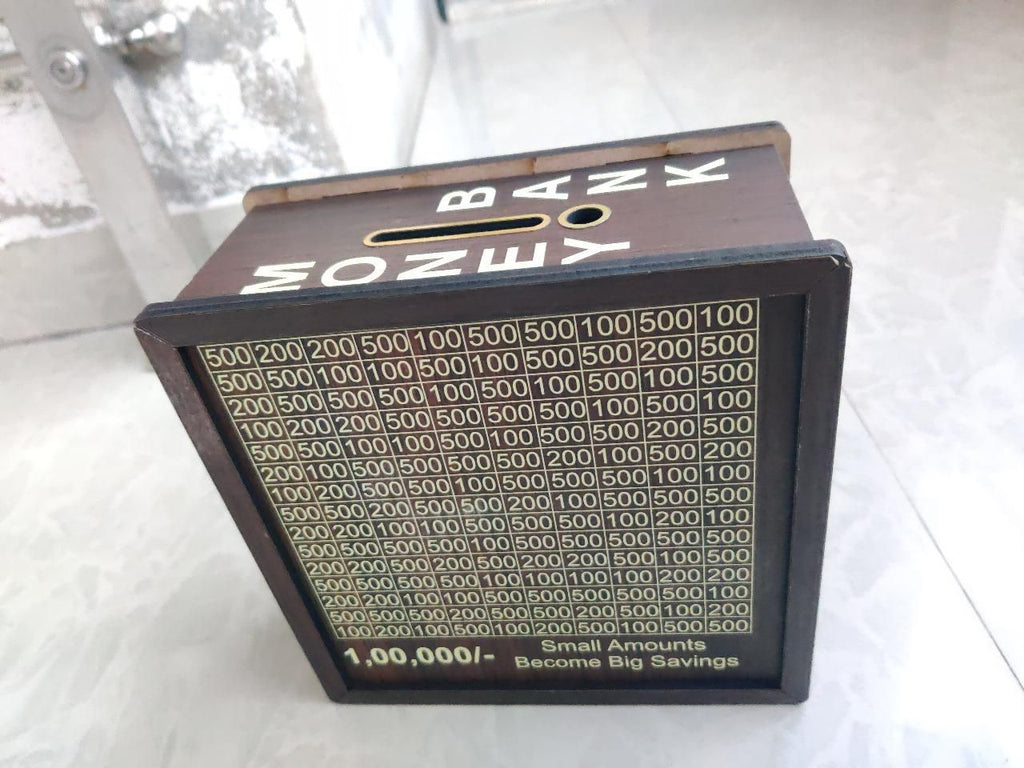 Challenge Savings Piggy Bank