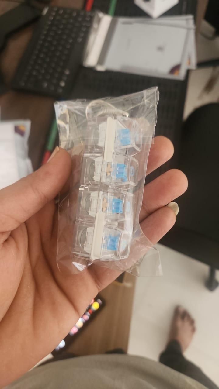 Keyboard Fidget Keychain