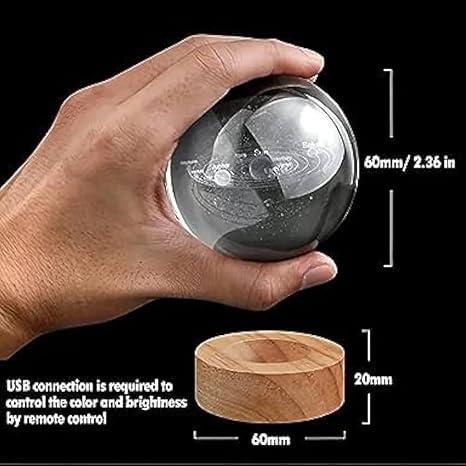 Shiv Ji Crystal LED Lamp